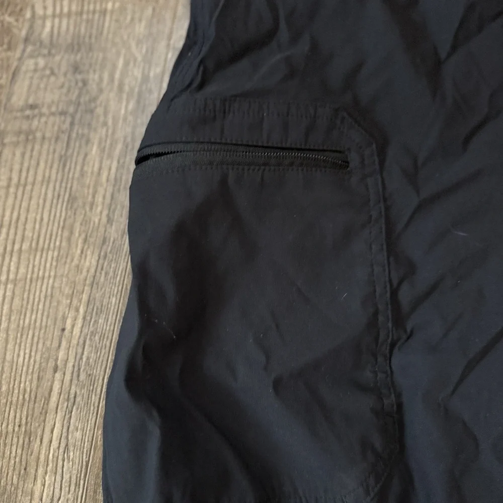 Eddie Bauer Rainier‎ Tech Pants Mens 38x32 Charcoal Gray Hiking Outdoor Cargo